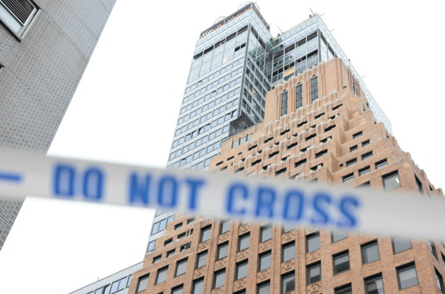 Ewakuacja na Manhattanie. Wieżowiec, dawna siedziba Pfizera, grozi zawaleniem