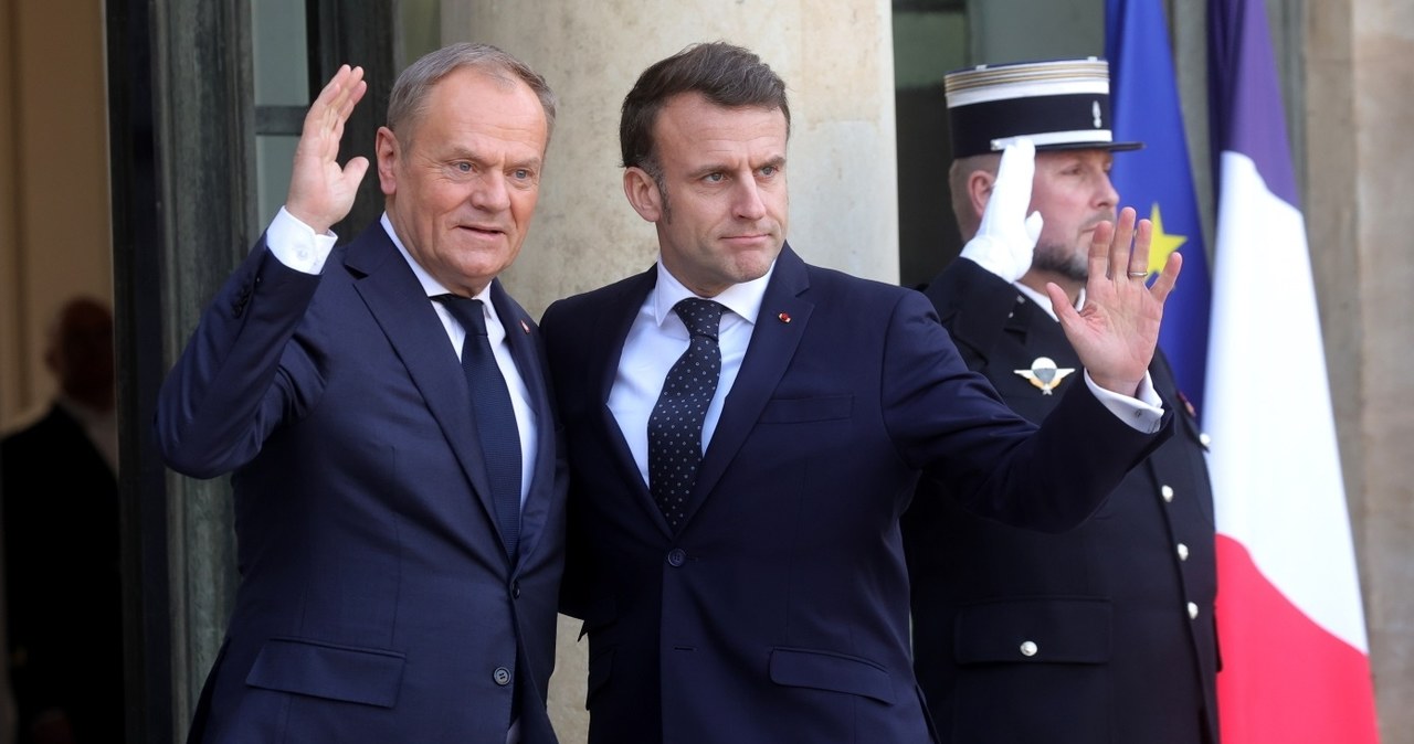 Tusk po spotkaniu w Paryżu: Tym nie będziemy już zagrożeni