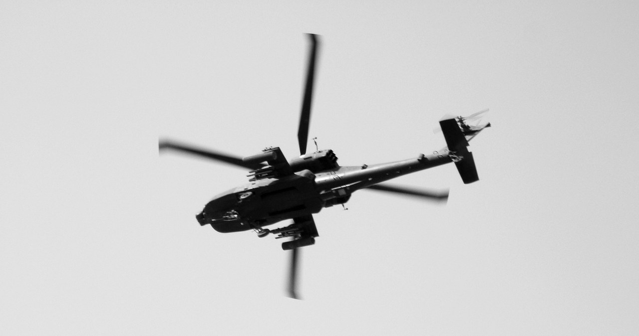 Śmigłowiec wojskowy rozbił się na targowisku w środku miasta