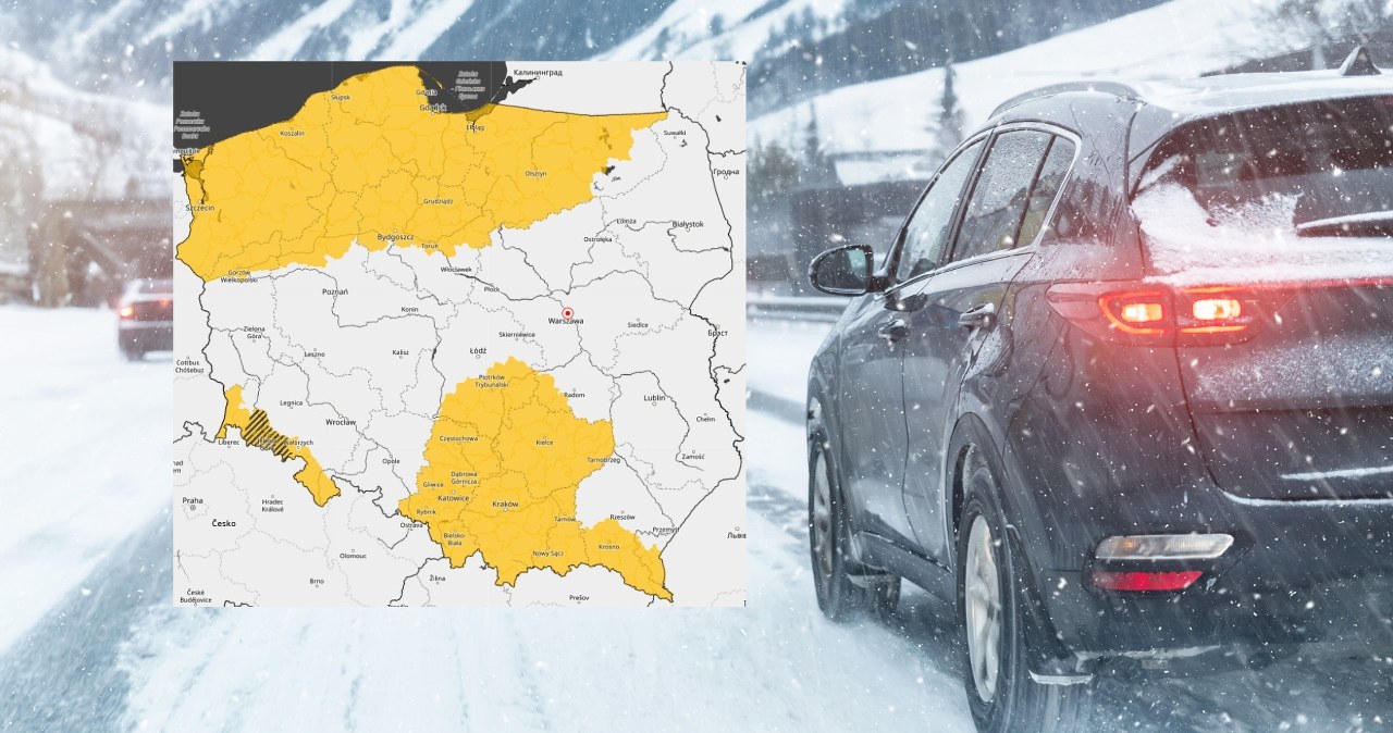 Uwaga na oblodzenie. Nowe alerty pogodowe