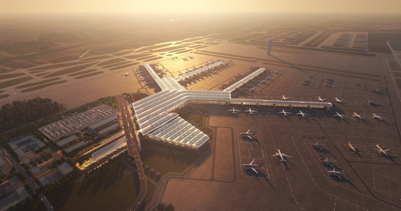 Jest projekt terminala CPK. Wiadomo, jak będzie wyglądał