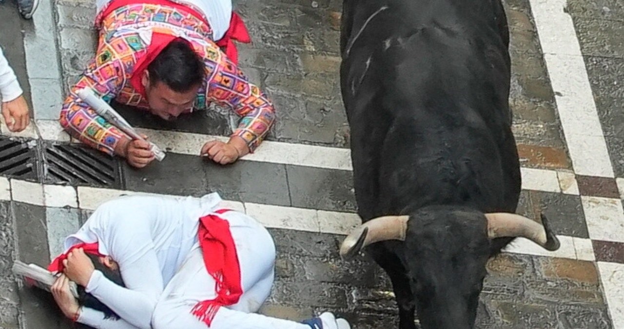 Ranni w szpitalach. Nie wszyscy zdążyli uciec przed bykami