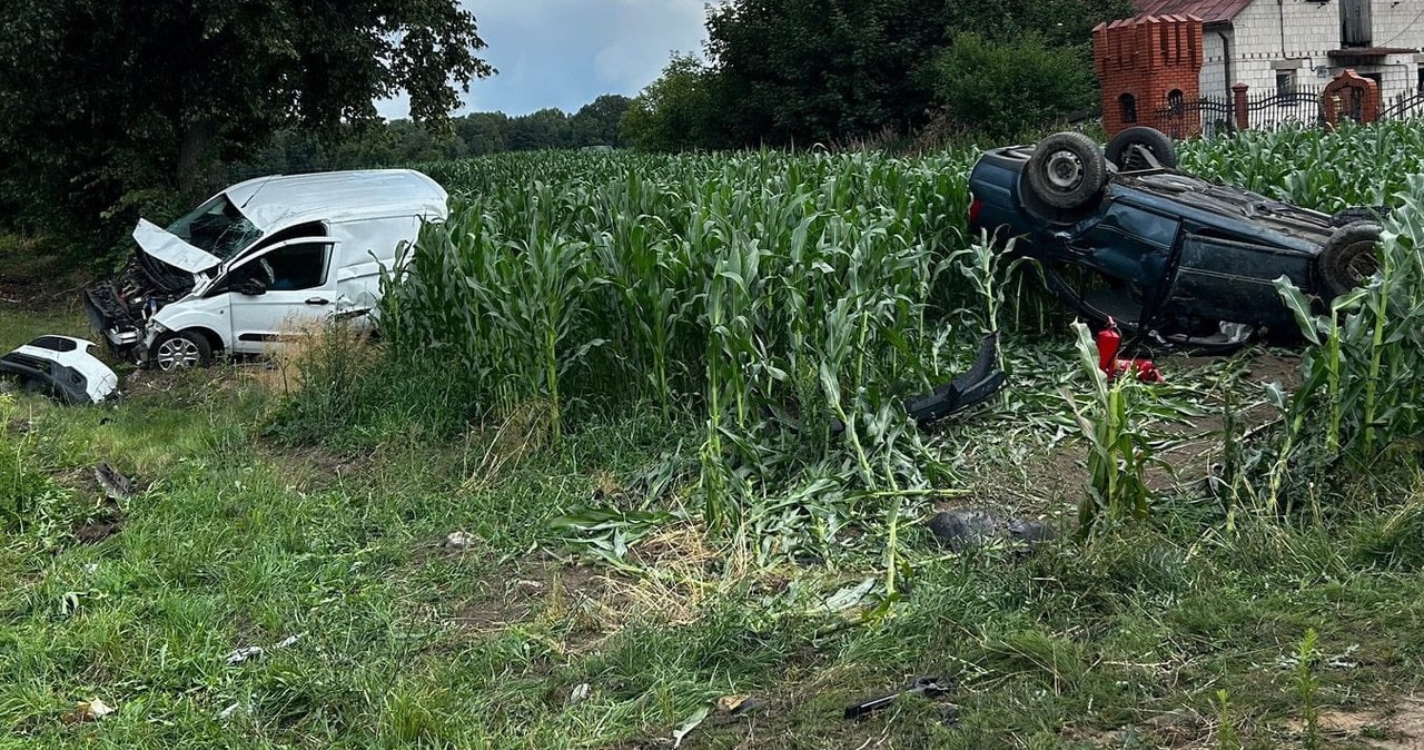 Poważny wypadek na Lubelszczyźnie. 5 osób w szpitalach