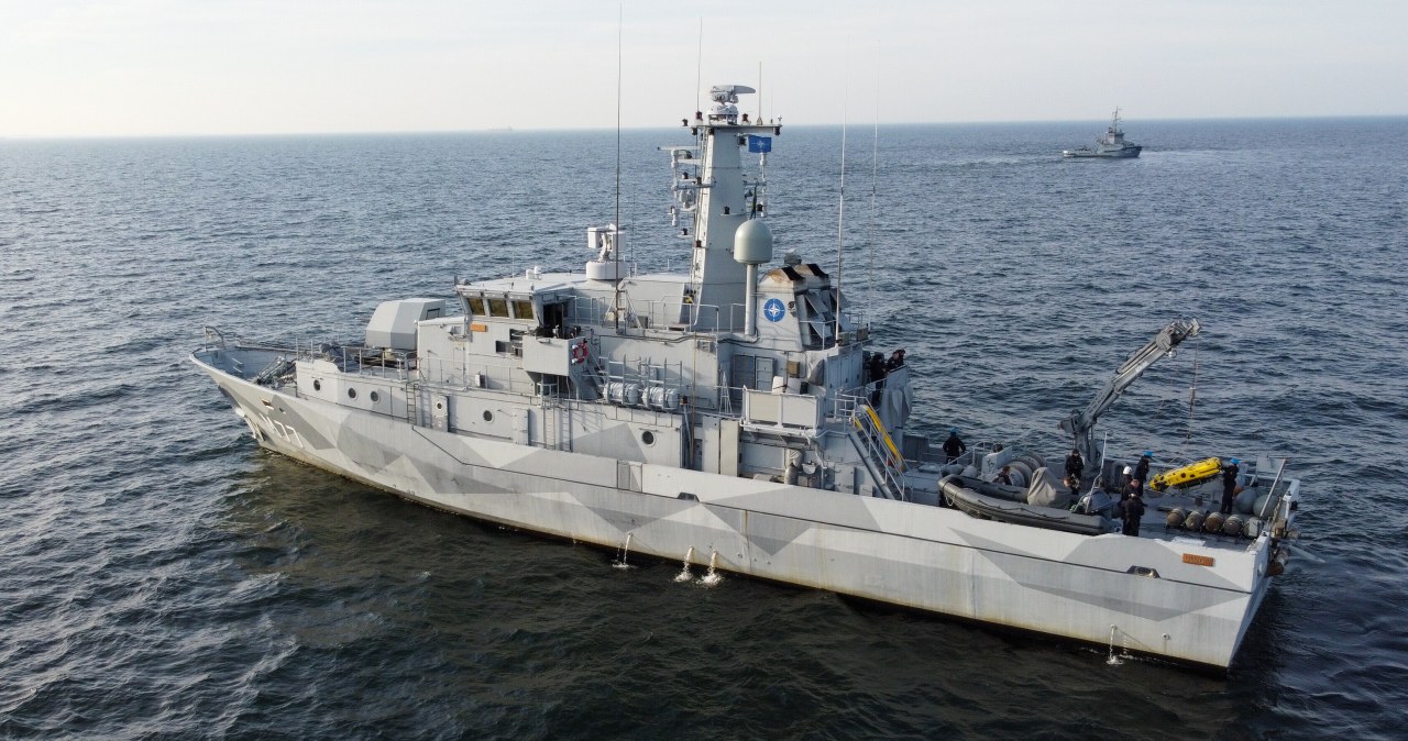 NATO oczyszcza Morze Bałtyckie z min morskich