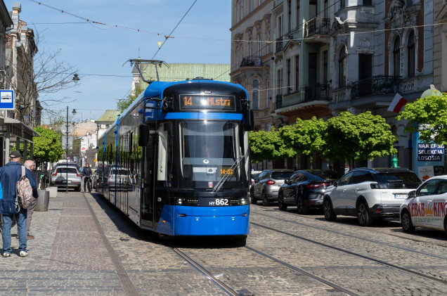 Tramwaje wracają do centrum Krakowa. Kiedy pojadą do Bronowic?