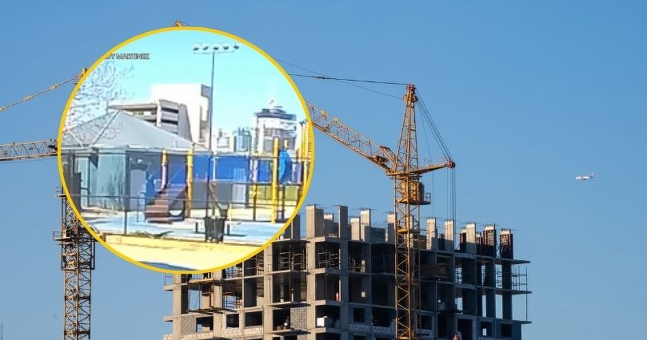 Wielopiętrowy parking częściowo się zawalił. Dwie osoby poszukiwane