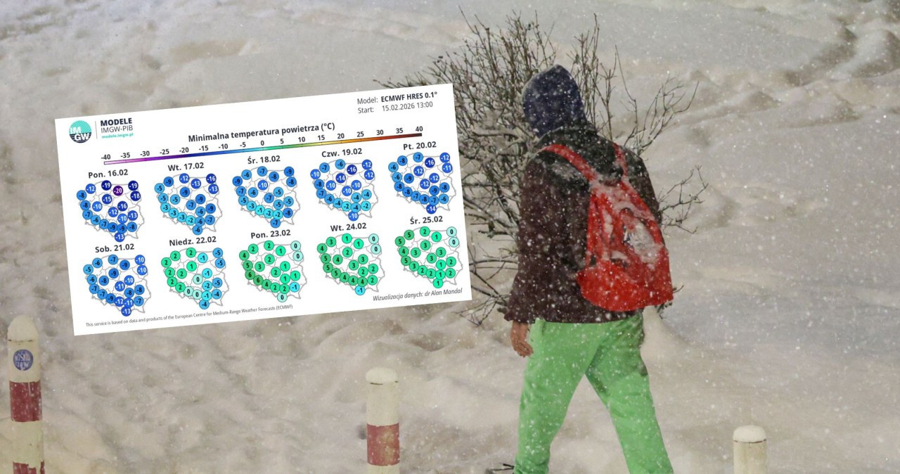 Arktyczny mróz uderzy w nocy. Alert dla 3 regionów