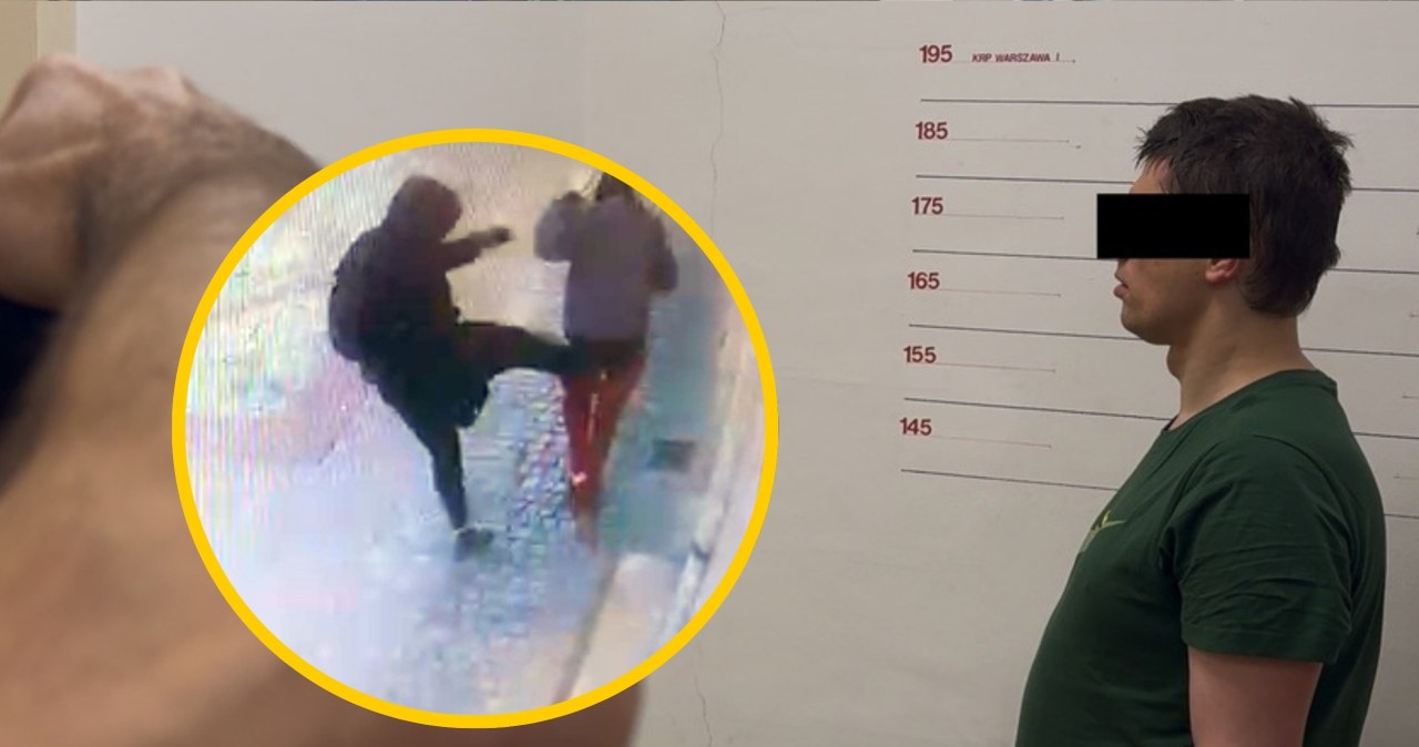 Kopał i bił pięścią w głowę. Brutalny atak na kobietę w Warszawie