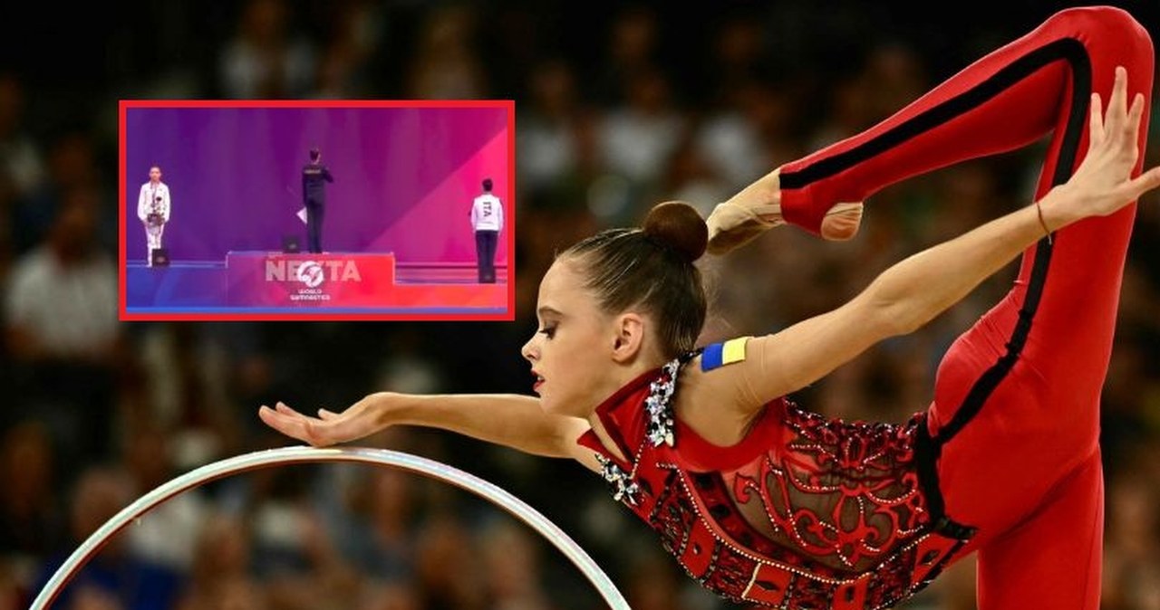 Rosjanka odwróciła się podczas hymnu Ukrainy. Skandal na zawodach w Sofii