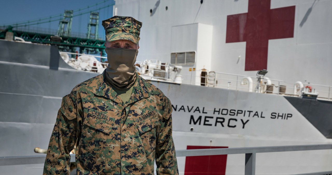 Co z okrętem szpitalnym dla Grenlandii? "Pentagon nie otrzymał rozkazu"