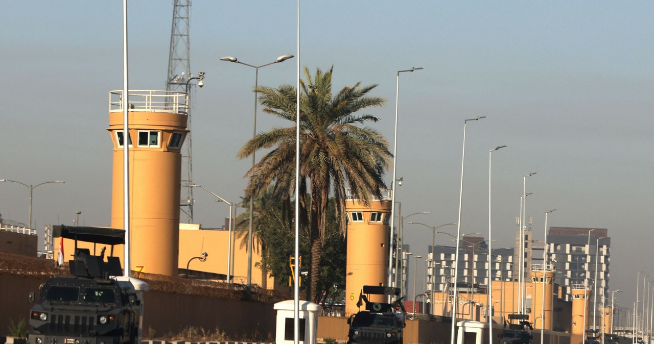 Kolejny atak na ambasadę USA w Iraku. Placówka pod ostrzałem rakiet i dronów