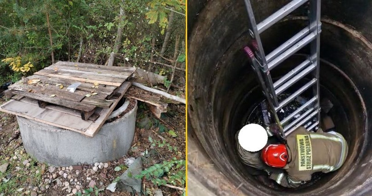 95-latka wpadła do studni. Miała nietypową prośbę do strażaków