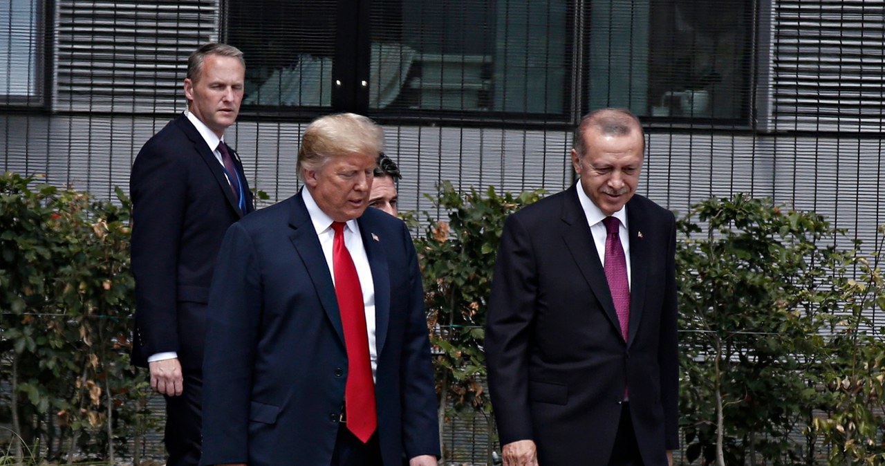 "Tak dalej być nie może". Trump i Erdogan o Palestynie