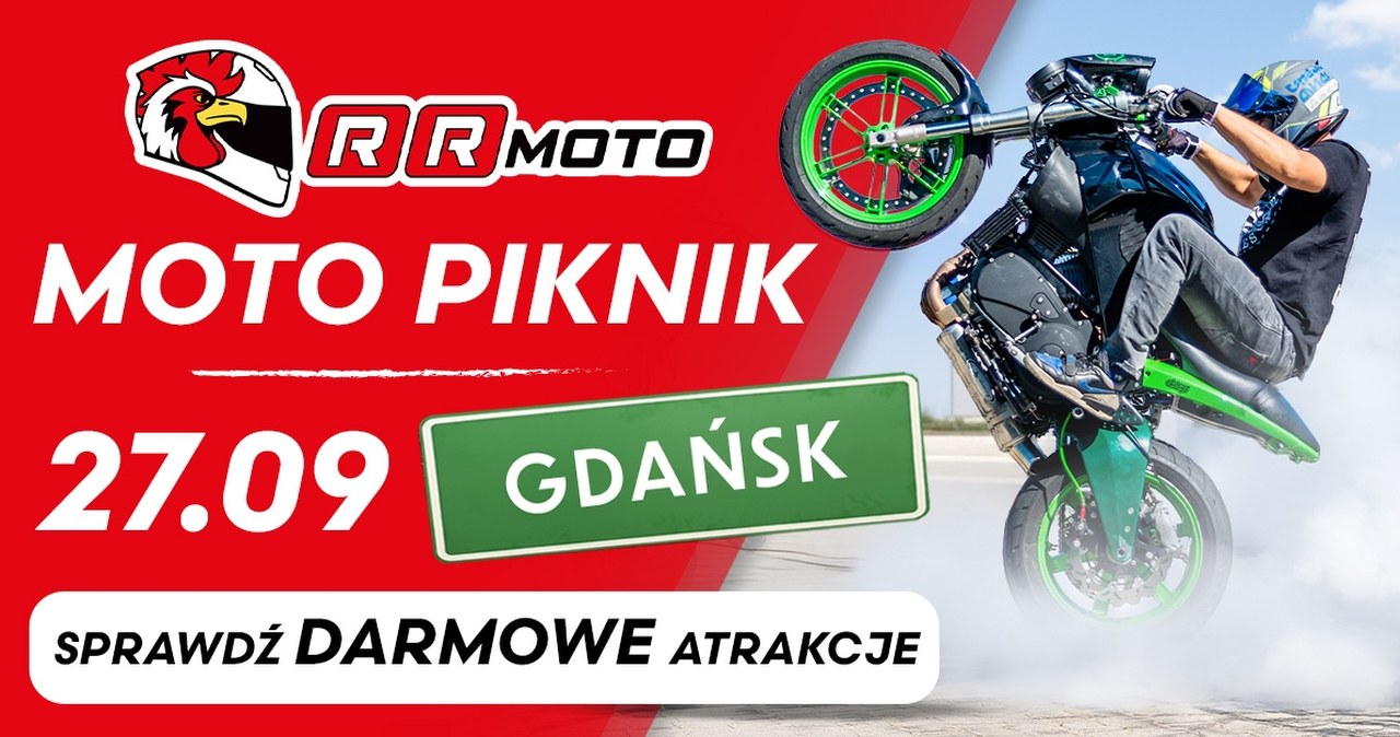 Motopiknik RRmoto już w tę sobotę 27.09 w Gdańsku!