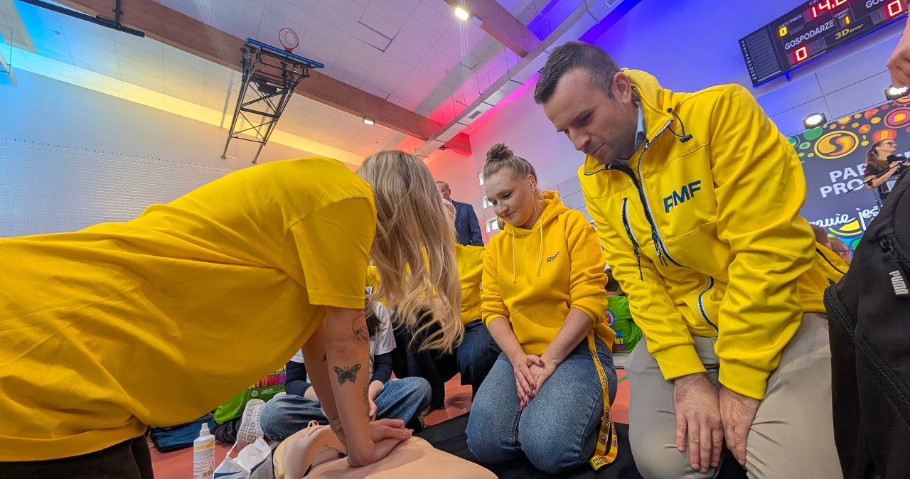 WOŚP bije rekord w pierwszej pomocy. Ekipa RMF FM w akcji!