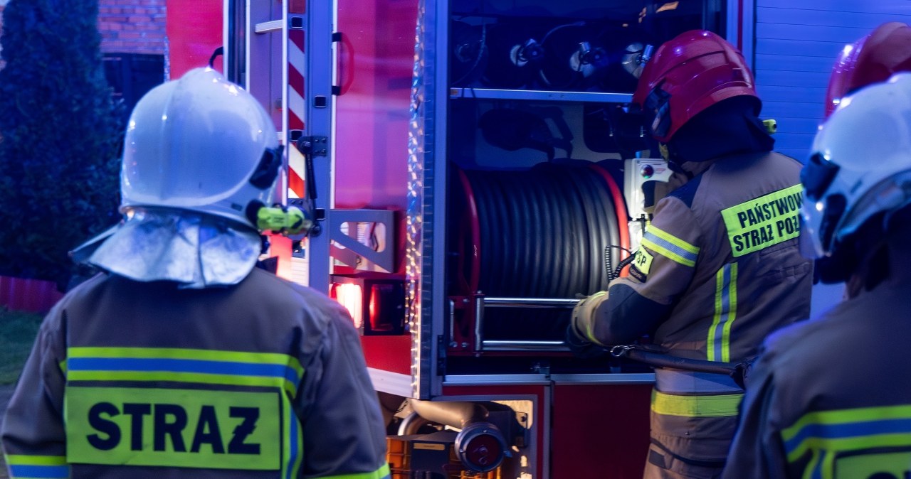 92-letni mężczyzna zginął w pożarze drewnianego domu