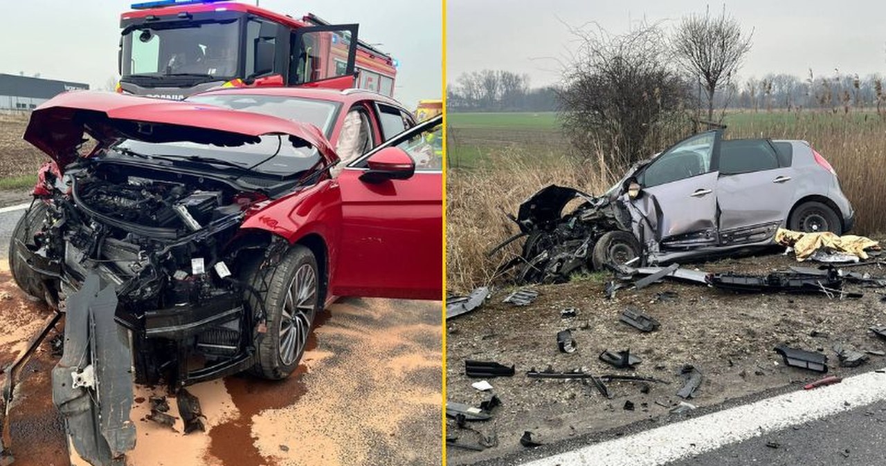 Poważny wypadek na DK 44. Pięć osób rannych