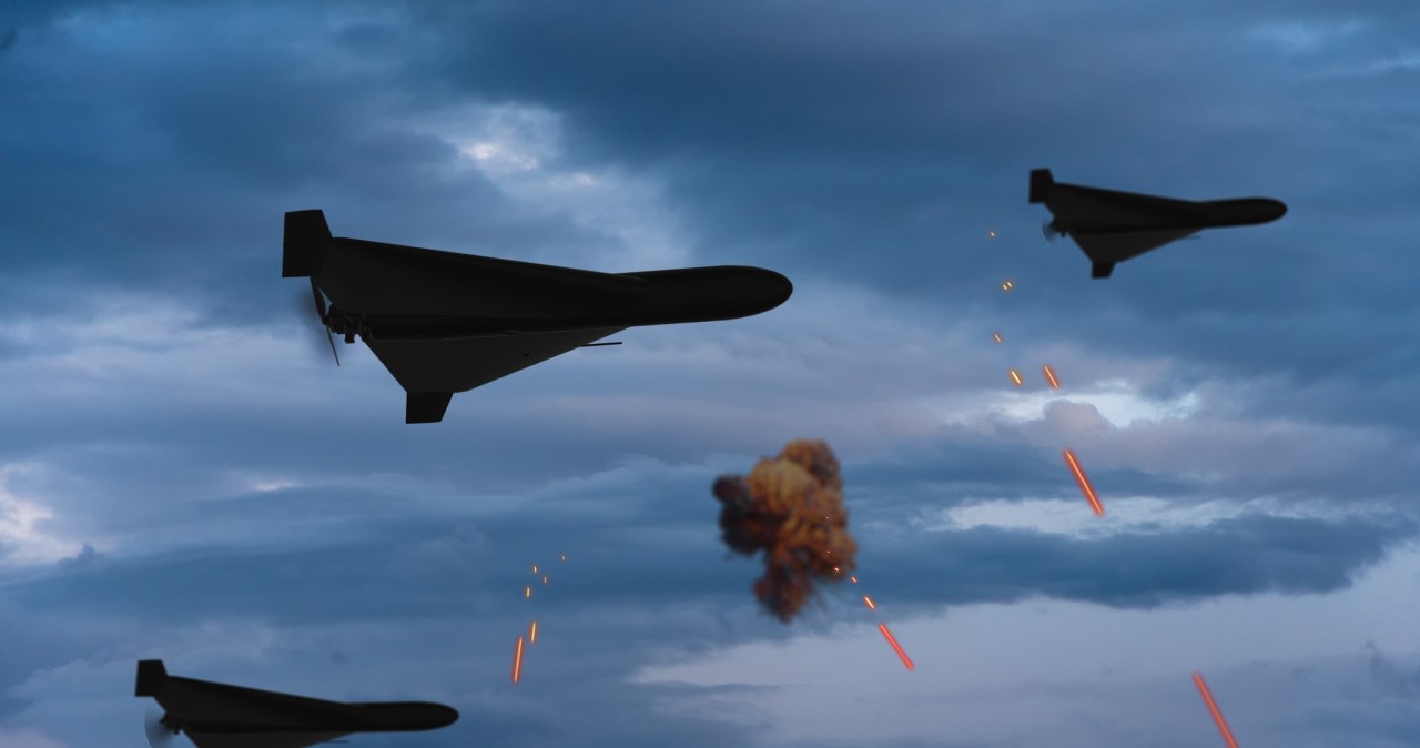 Rosjanie atakują nową bronią. Czym jest dron Gerań-4?
