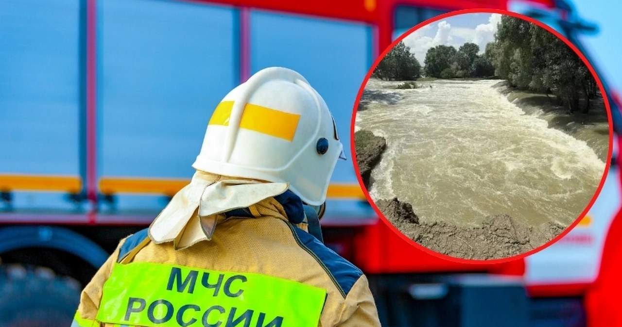 Woda przerwała zaporę w Rosji. Ogłoszono stan wyjątkowy