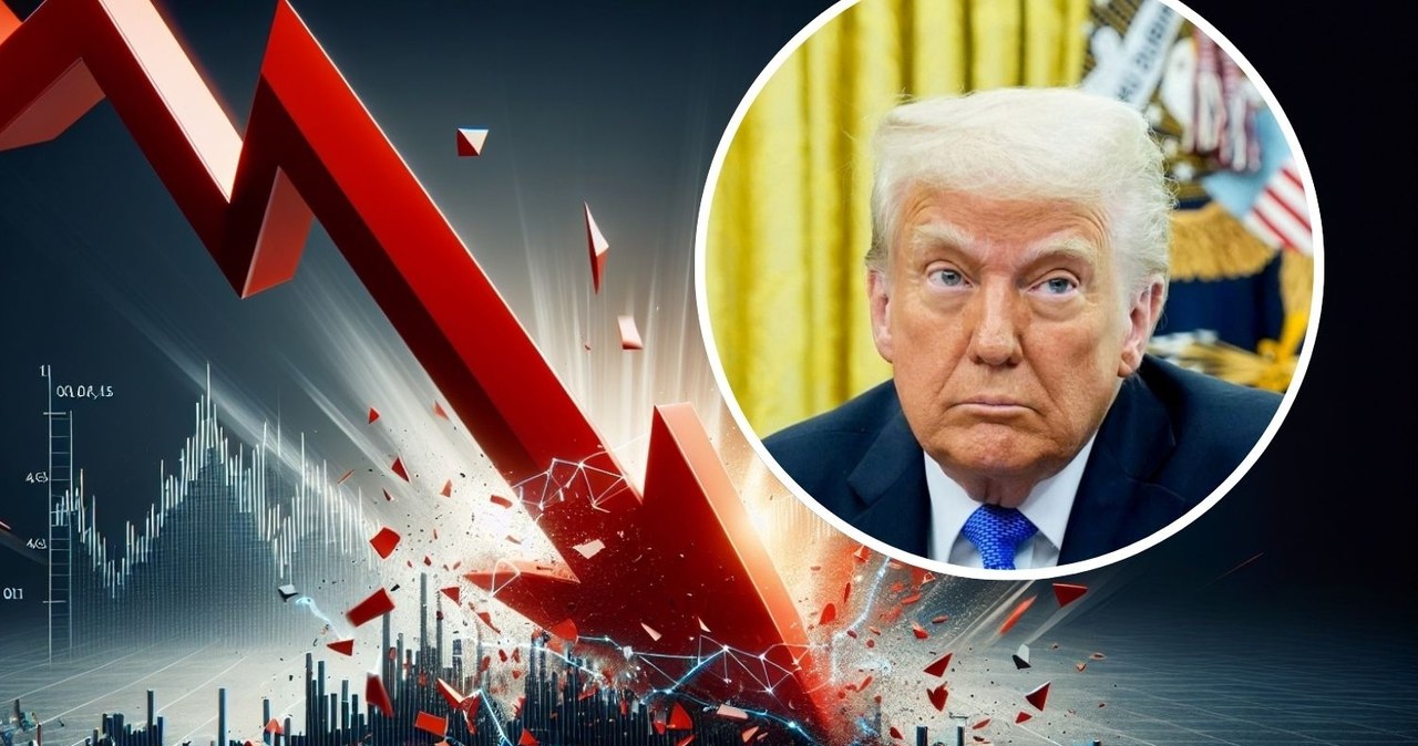 Giełda w USA ostro w dół. Trump o operacji zakończonej sukcesem