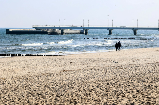 Ciało kobiety wyłowione tuż obok molo w Kołobrzegu