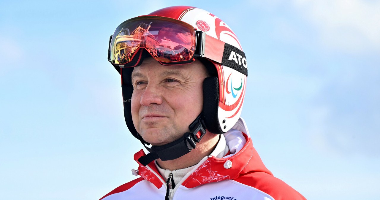 Andrzej Duda zjeżdża na nartach, Karol Nawrocki patronem