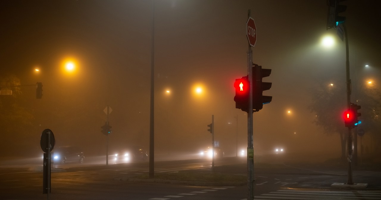 ​Pół Polski we mgle. Jest ostrzeżenie IMGW