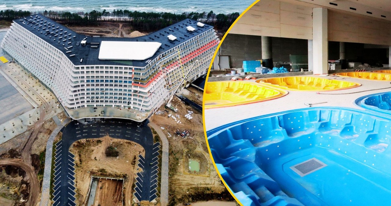 "Mały Dubaj" nad polskim morzem. Tak wyglądają wnętrza luksusowego hotelu