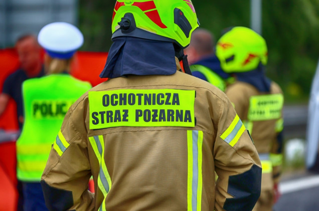 Strażak-ochotnik zmarł po użądleniu szerszenia. Koledzy oddali mu hołd