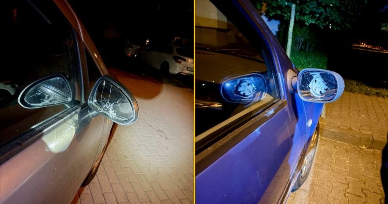 W ciągu jednej nocy zniszczył 18 samochodów. Wandal zatrzymany