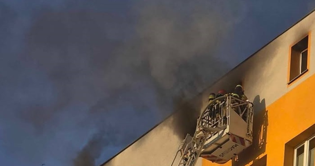 Wybuch gazu w bloku. Lokator przeprowadzał remont