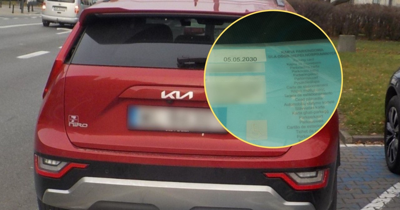 "Bo muszę tu parkować". Porzucała auto na miejscu dla niepełnosprawnych