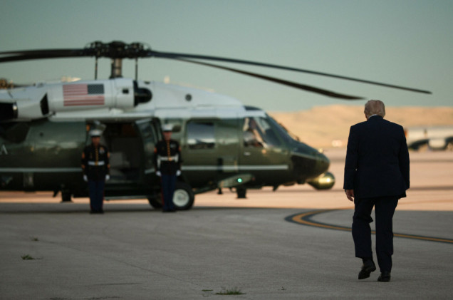 Służby potwierdzają incydent z Marine One. W śmigłowcu był Donald Trump