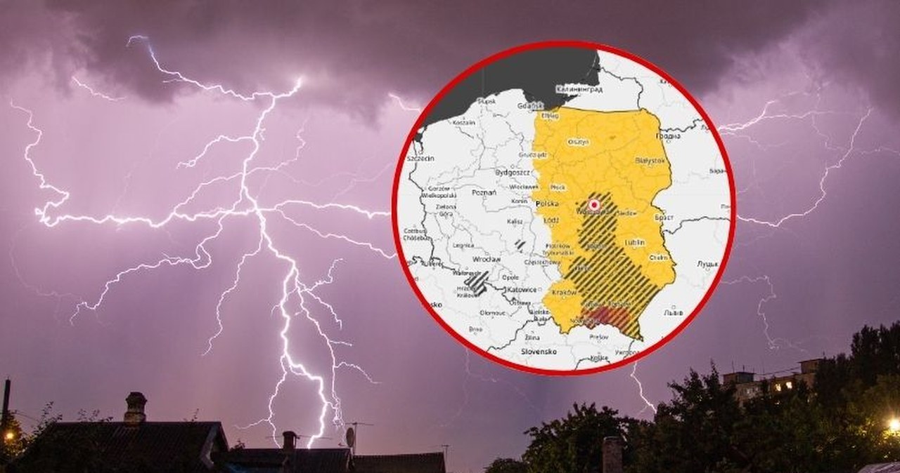 Nadchodzi mocne burzowe uderzenie. Wydano alerty najwyższego stopnia
