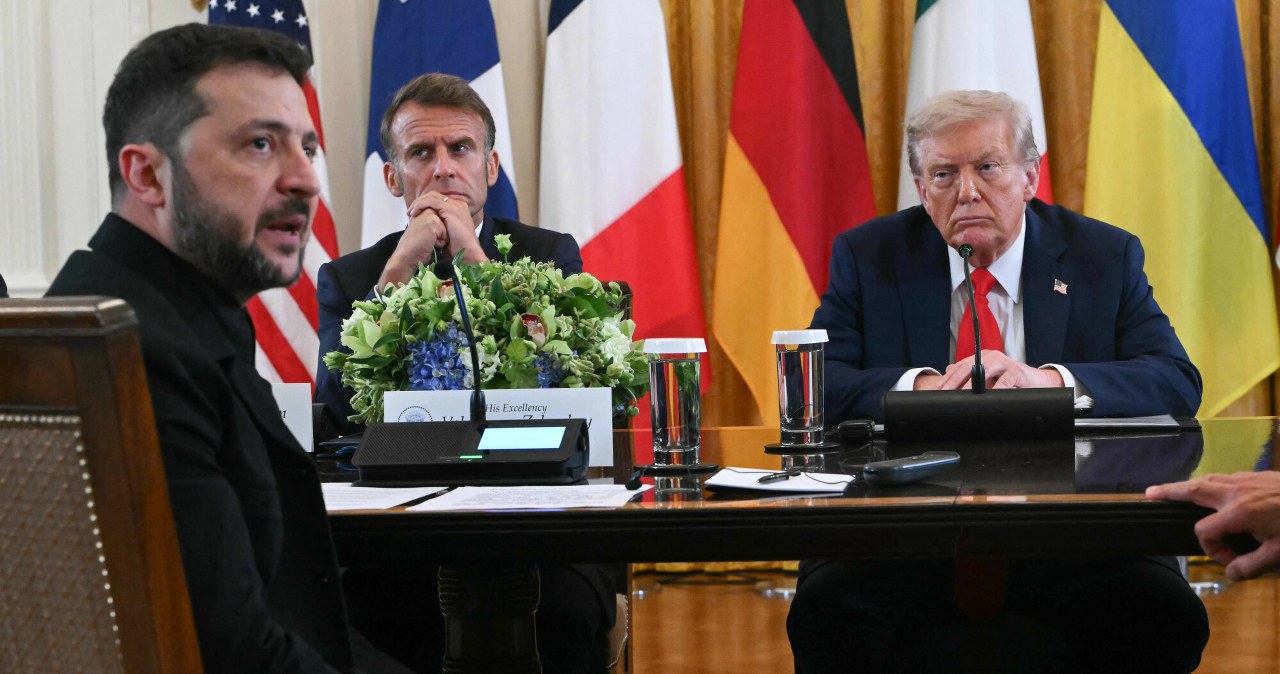Spotkanie z Zełenskim, kolacja z Macronem. Trump poleci na szczyt G7