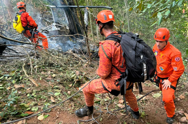 Urodzinowa wycieczka zakończona tragedią. Katastrofa helikoptera w Brazylii