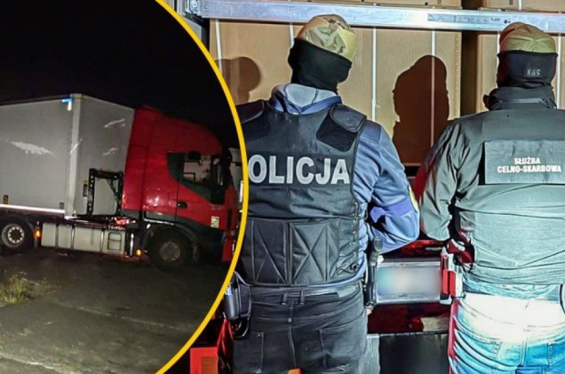 Tajemniczy transport przechwycony. Skarb Państwa straciłby 26 mln zł