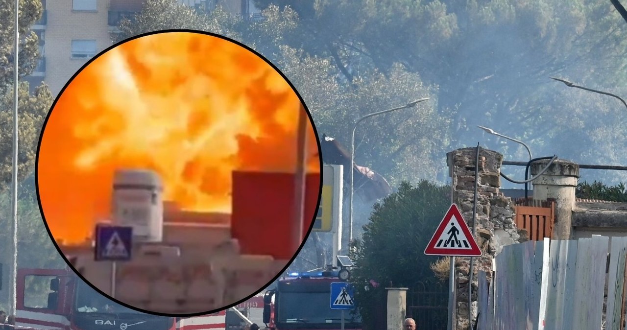 Potężna eksplozja w Rzymie. Wielu rannych NAGRANIE