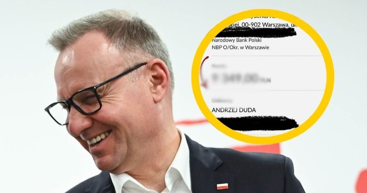 Andrzej Duda pokazał, ile wynosi jego prezydencka emerytura