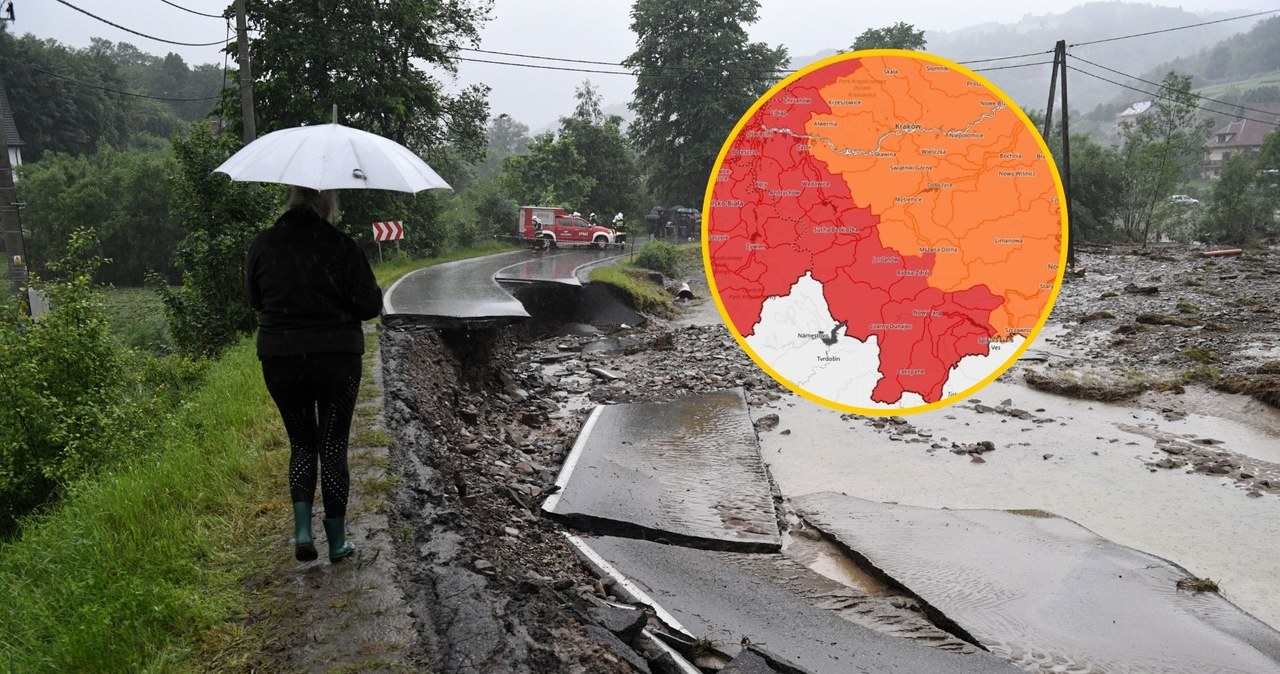 ​Alerty i ostrzeżenia dla Małopolski. "Sytuacja jest bardzo poważna"