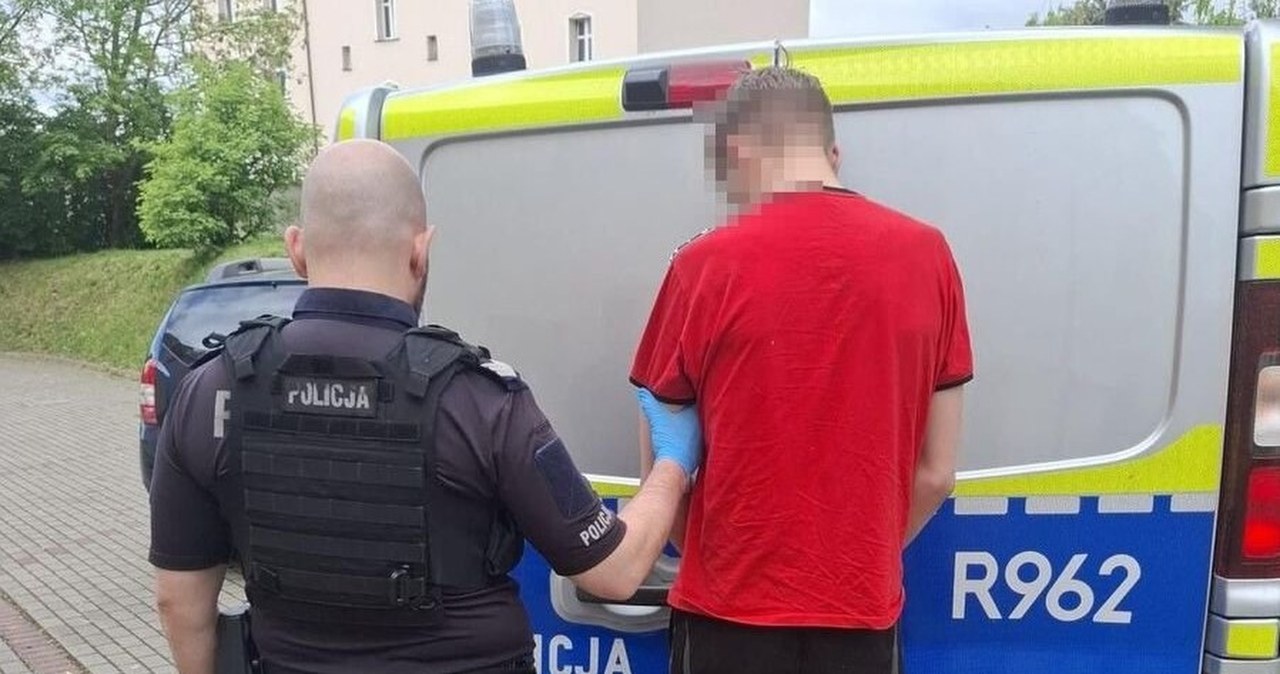 Szokujące nagranie z Wodzisławia Śląskiego. 20-latek potrącił swoim Audi kobietę i uciekł