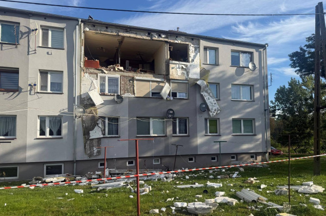 Potężna dziura w bloku. Wybuch gazu na Dolnym Śląsku, mieszkańców ewakuowano