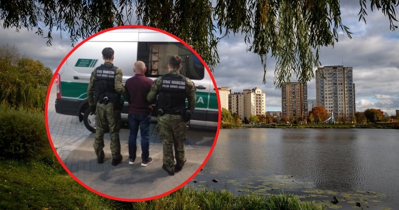 Wyłowił ogromnego suma z warszawskiego Balatonu. Ukrainiec wydalony z Polski