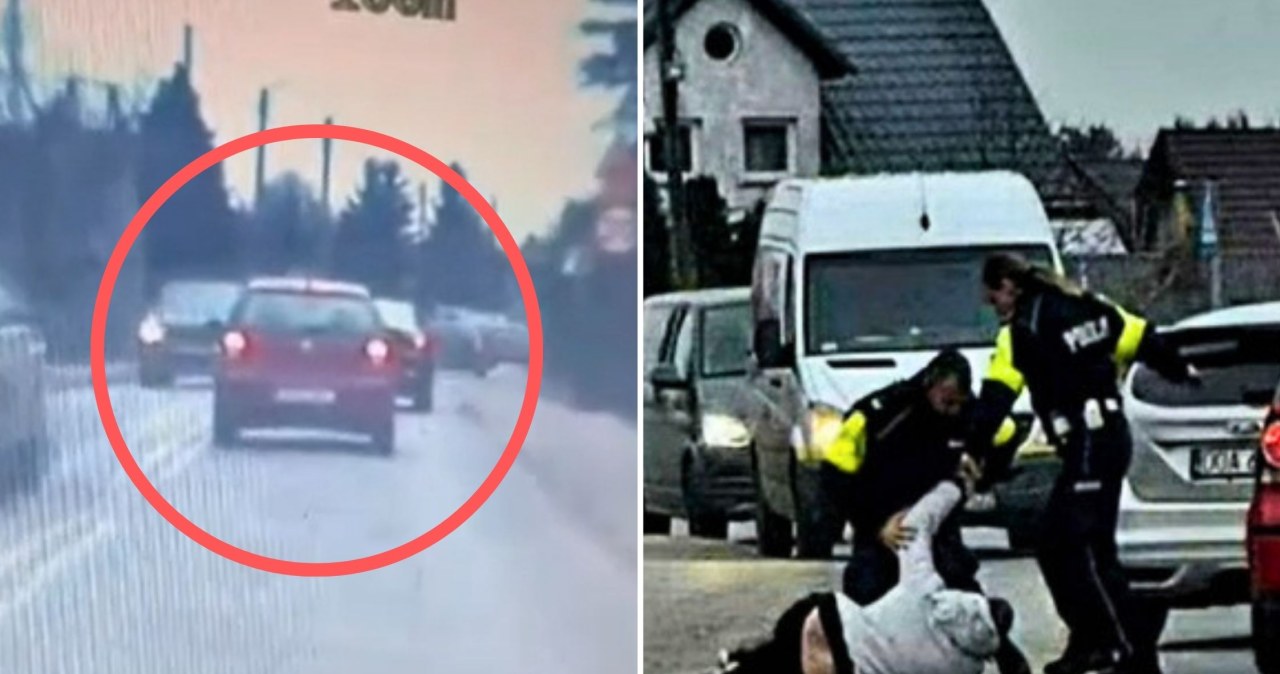 "Uzbierał" 65 punktów karnych w kilka minut. Nagranie spod Wrocławia szokuje