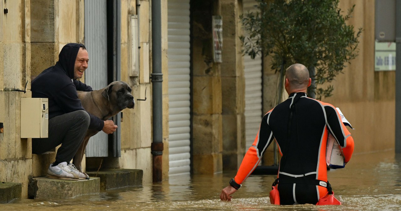 Biblijne deszcze we Francji. 35 dni z opadami, najgorsze nadchodzi