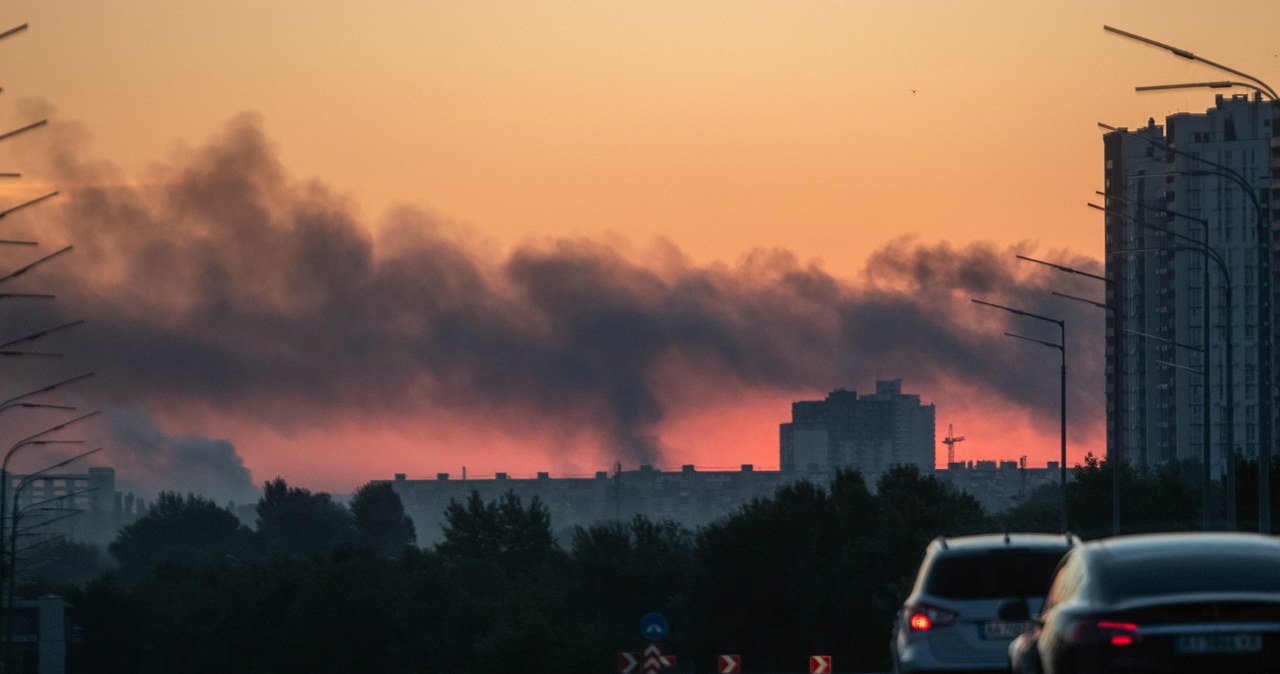 ​Pożary wieżowców i rządowego gmachu. Rosjanie zaatakowali Kijów
