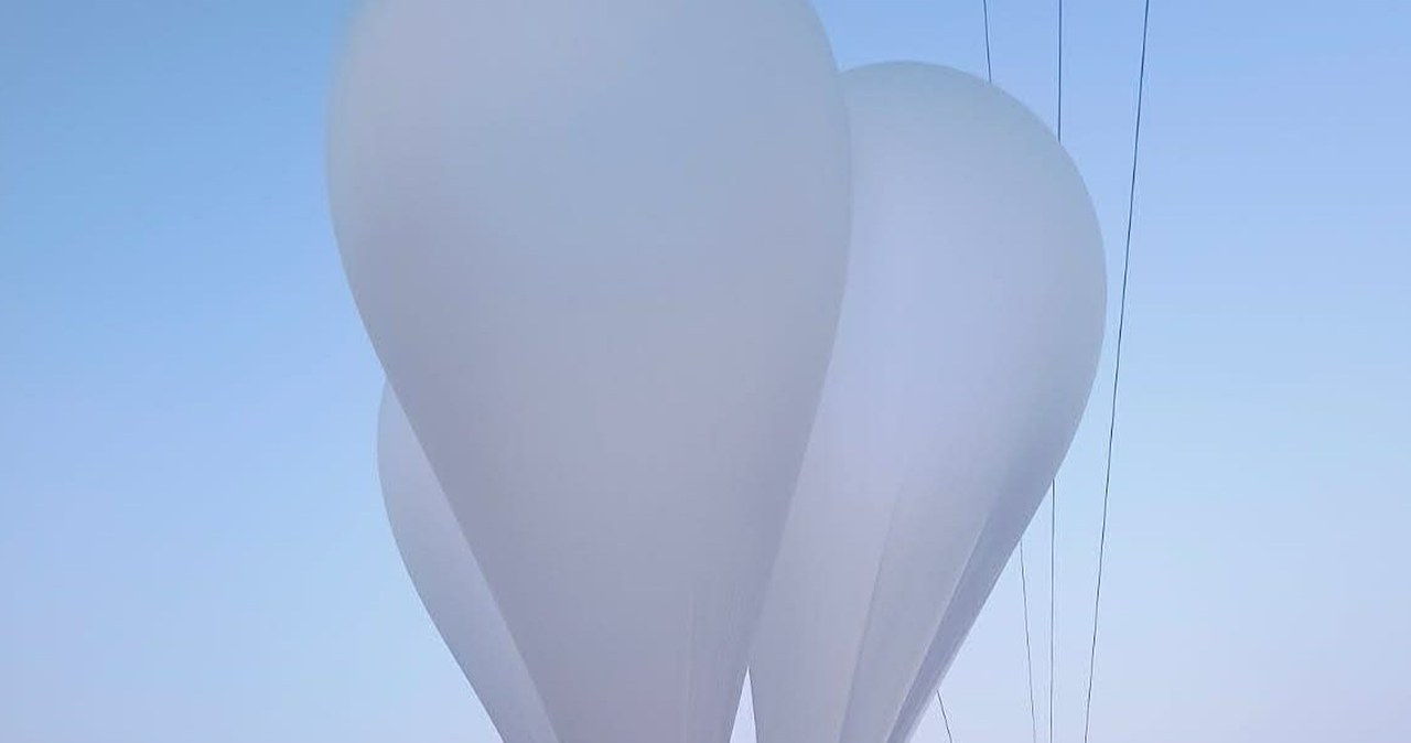 Tajemnicze balony w Białymstoku. To znowu kontrabanda?