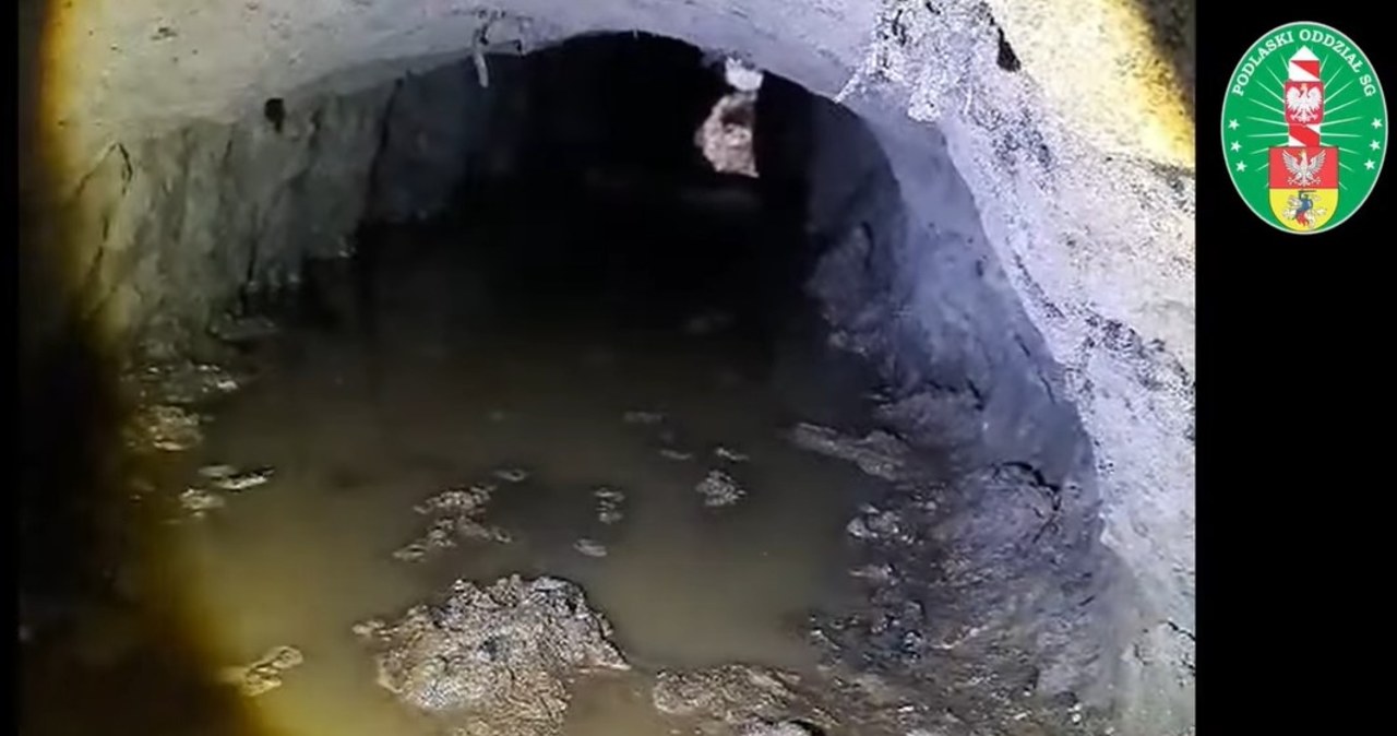 Próbowali dostać się do Polski tunelem. Wpadka migrantów