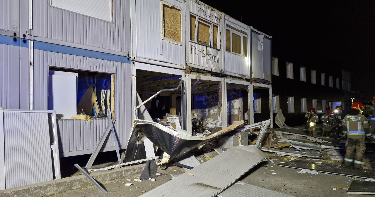 Nocny wybuch w hotelu pracowniczym. Zniszczenia są poważne