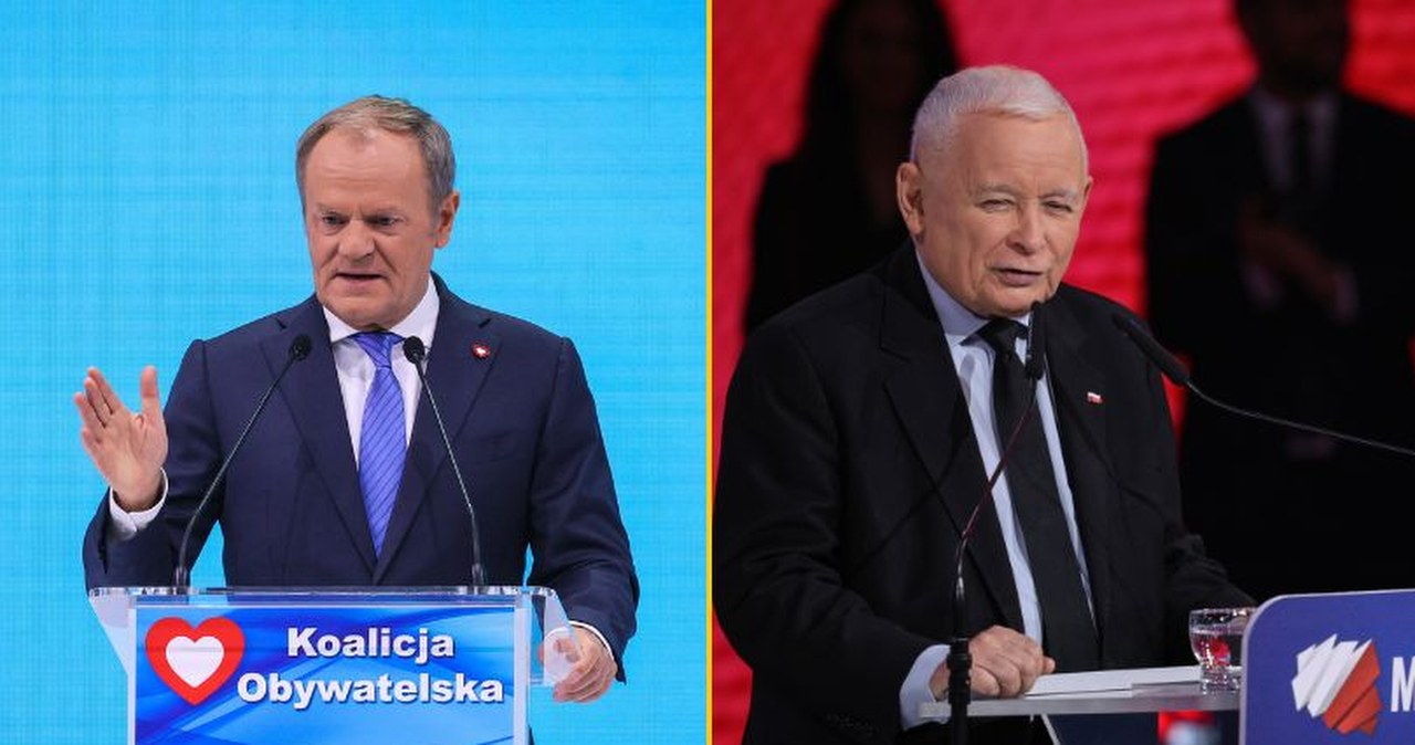 Jak ocenić konwencje PiS i KO? "Topniejące szeregi" i "koleiny"